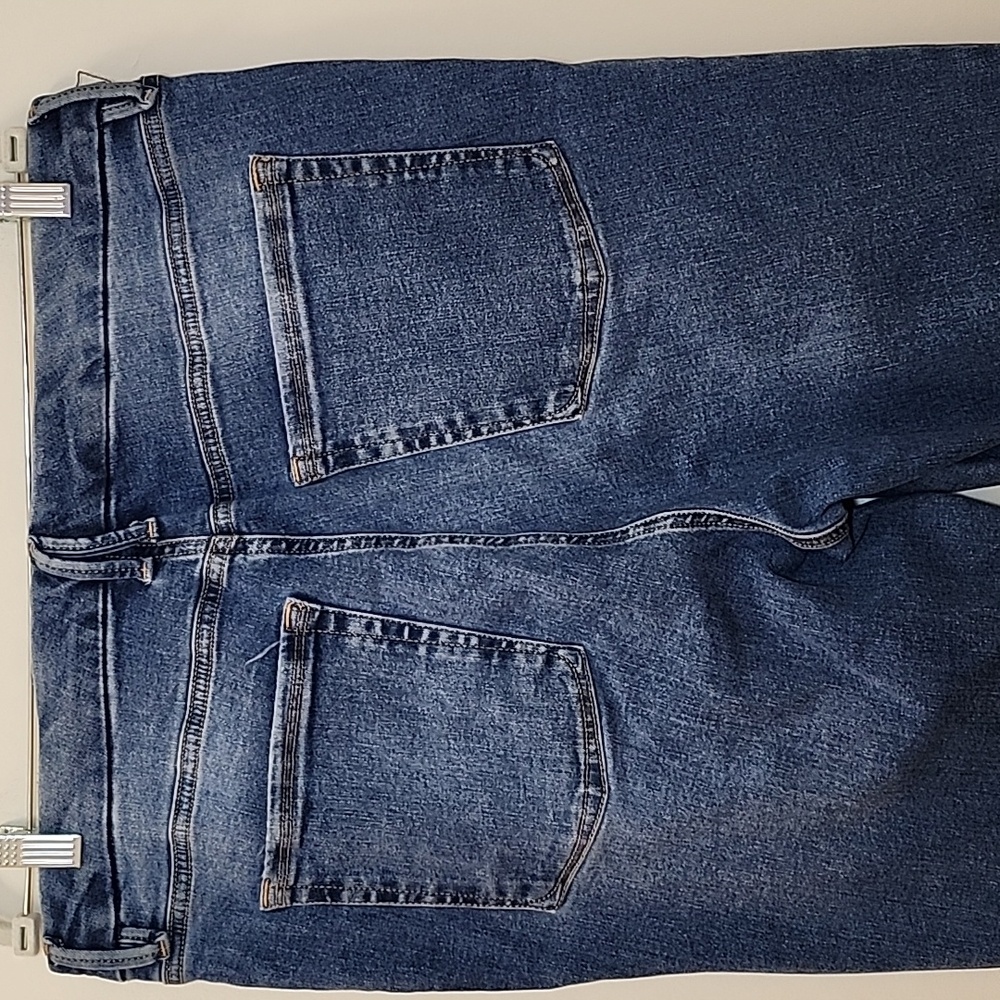 Good American Good Classic Slim Straight Jeans Size 14/18 - Picture 12 of 16